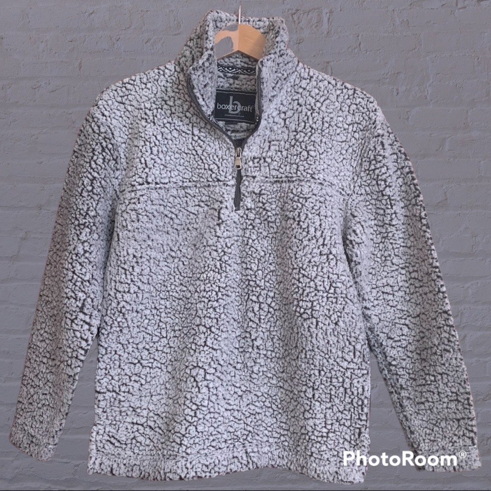 Fuzzy Sherpa Pullover XS